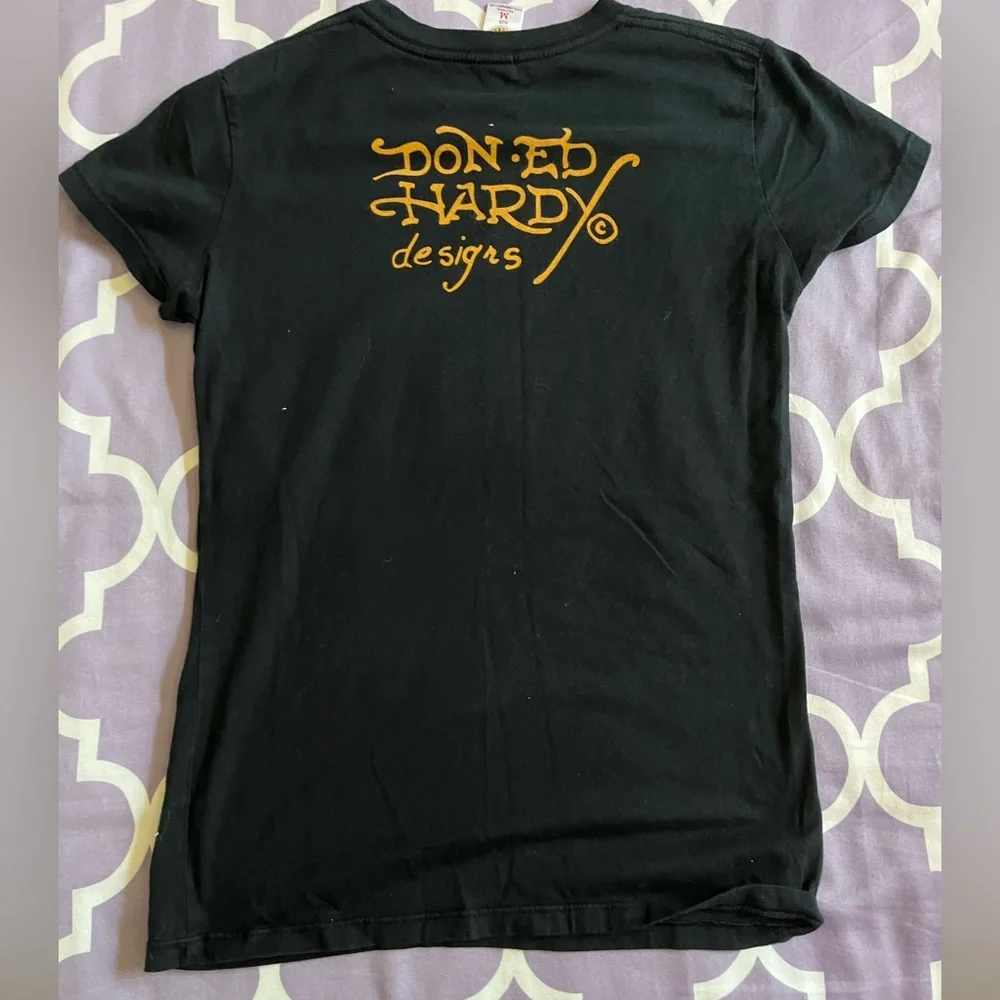 Ed Hardy Women’s Shirt Size Medium - Picture 2 of 2